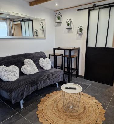 Berck-sur-Mer Apartamento | Studio à 200m de la plage avec parking gratuit et terrasse