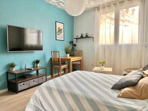 Saint-Martin-du-Littoral Apartamento | Studio à 5 min de la plage du Havre