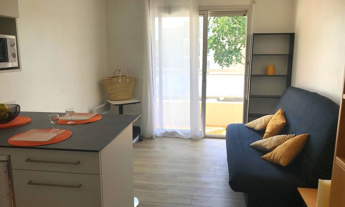 Saint-Marc-sur-Mer Apartamento | Studio à St Marc S/mer à 6 Min. de la Plage