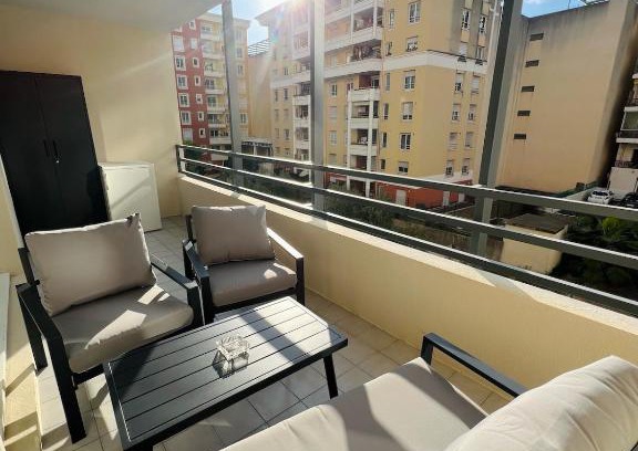 La Californie Apartamento | Studio élégant avec balcon près de la plage à Nice