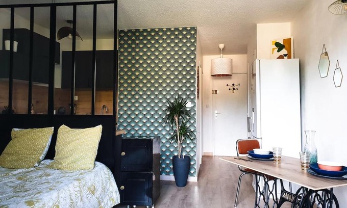 Greoux-les-Bains Apartamento | STUDIO ÉLÉGANT & MODERNE - ENTRE LAVANDE ET GORGES DU VERDON