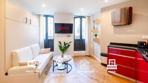 Agen Apartamento | Studio Épuré au Coeur de la ville d'Agen