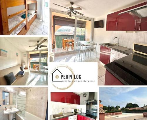 Les Arenes Apartamento | Studio 121 Canet Plage