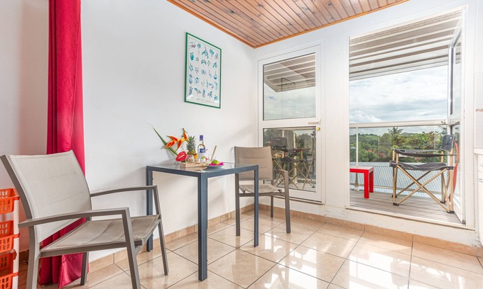 Pointe du Bout Apartamento | Studio 204 - Vanille - Proche plage