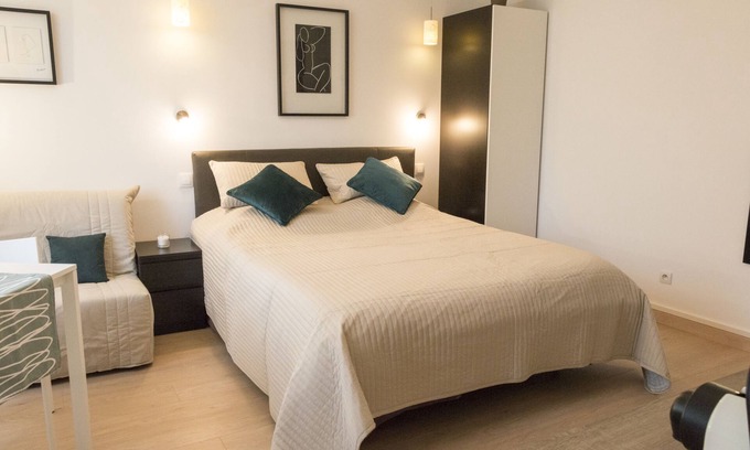 Vittel Apartamento | Studio 21-Estudio-Apartamento-Baño con bañera-Vista al Jardín