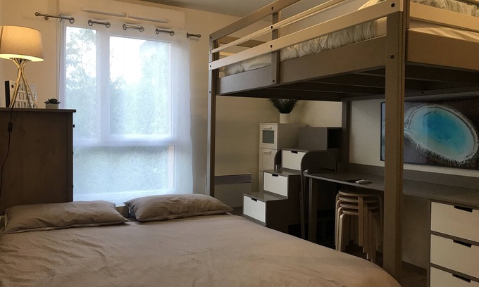 Montevrain Apartamento | Studio 22m2 RER Val d'Europe 150m away / Disney-Paris