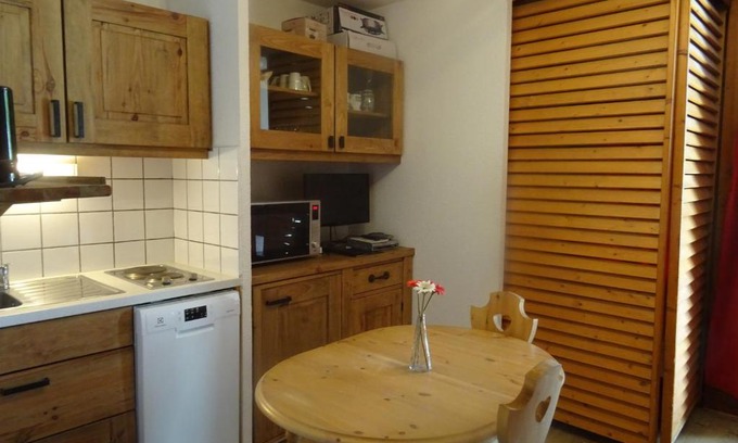 Arc-2000 Apartamento | Studio 3 personnes à Arc 2000 avec balcon sud, proche pistes et commerces - FR-1-411-450