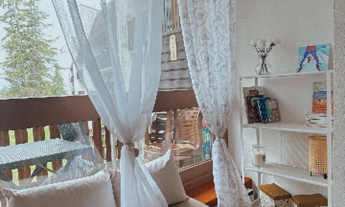 Guillaumes Apartamento | Studio 30m2 in Valberg quiet and bright weekly and weekend rental