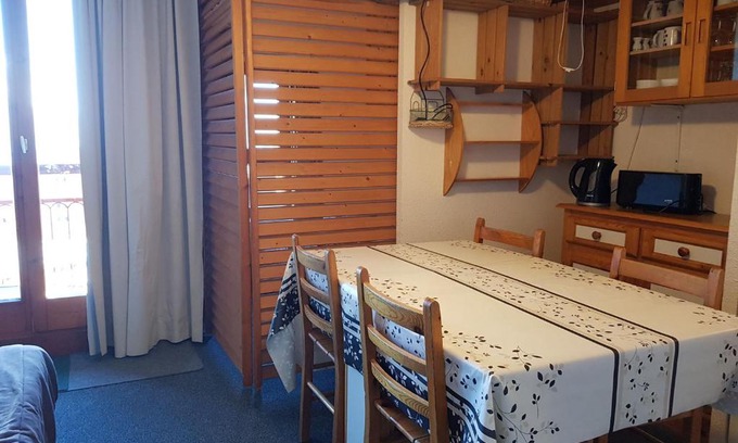 Arc-2000 Apartamento | Studio 4 pers. aux Arcs 2000 proche patinoire, animaux admis - FR-1-411-621