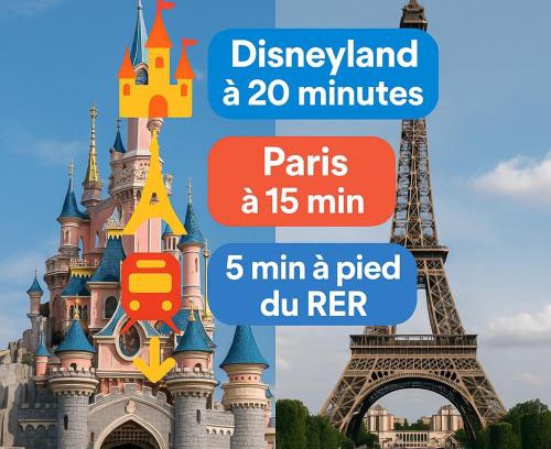Noisy-le-Grand Apartamento | Studio 5 minutes RER A