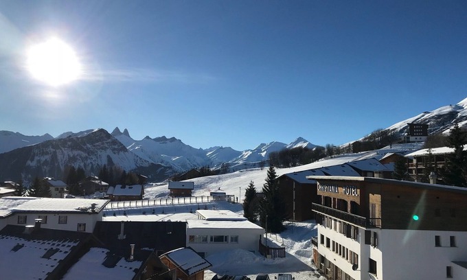 Fontcouverte-la-Toussuire Apartamento | Estudio 5 personas balcón sur
