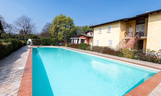 Crociale Apartamento | Apartamento estudio 'La Corte Holiday House' con piscina y Wi-Fi