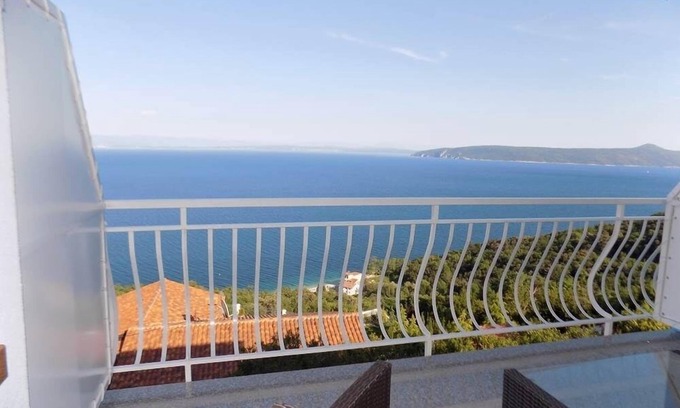 Mosenice Apartamento | Apartamento Estudio en Mošćenička Draga con Seaview, Terraza, Acondicionador, WIFI (4364-3)