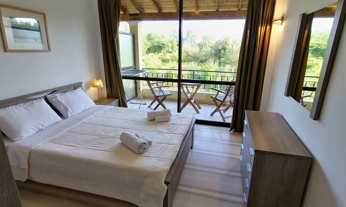 Melikia Apartamento | Apartamento estudio 'Alexandra Studio 11' con balcón privado y Wi-Fi