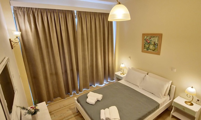 Melikia Apartamento | Apartamento estudio 'Alexandra Studio 2' con balcón privado y Wi-Fi