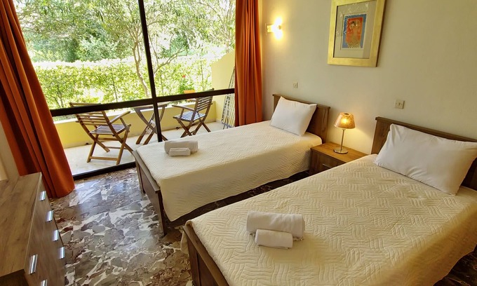 Melikia Apartamento | Apartamento estudio 'Alexandra Studio 7' con balcón privado y Wi-Fi