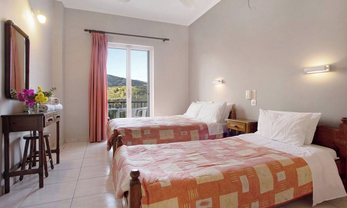 Limni Keri Apartamento | Estudio Apartamento "Dolphin Sea View 11" con jardín y Wi-Fi