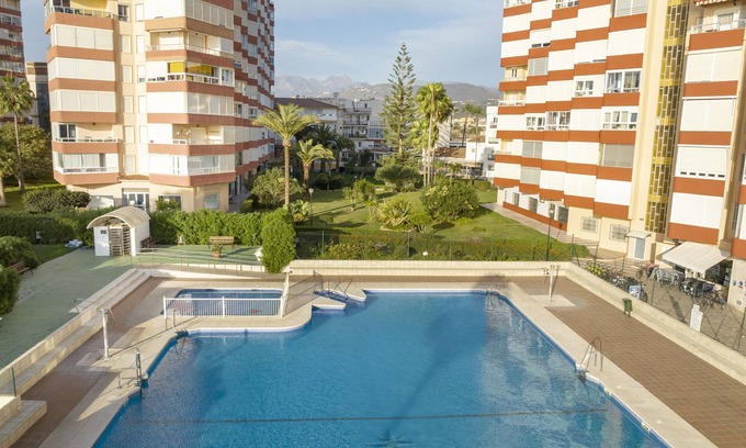 Torrox Costa Apartamento | Estudio 'Estudio Bloque 80' con vistas al mar, Wi-Fi y aire acondicionado