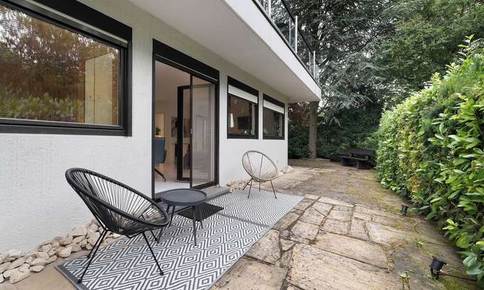 Zaisenhausen Apartamento | Apartamento estudio 'Ferienappartement Harmonie' con terraza privada y Wi-Fi