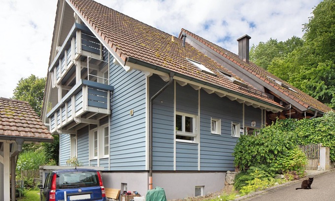 Horben Apartamento | Apartamento estudio 'Ferienwohnung Zur Schauinslandbahn' con vistas a la montaña