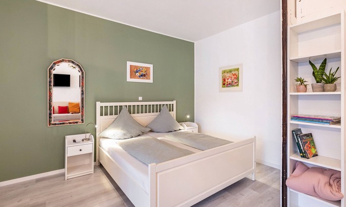Aldekerk Apartamento | Apartamento-estudio 'Garten Apratment' con jardín compartido y Wi-Fi