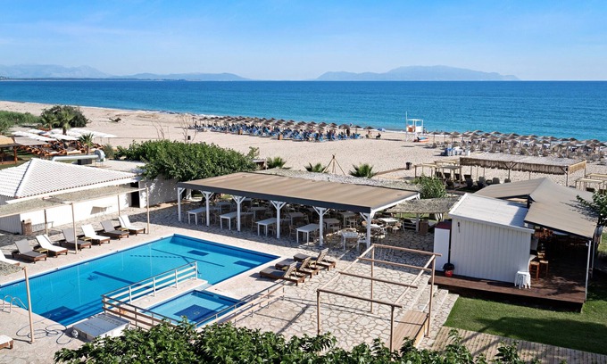Pidima Kyras Apartamento | Estudio 'Iguana 15' con vistas al mar, Wi-Fi y aire acondicionado