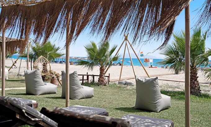 Pidima Kyras Apartamento | Estudio 'Iguana 14' con vistas al mar, Wi-Fi y aire acondicionado