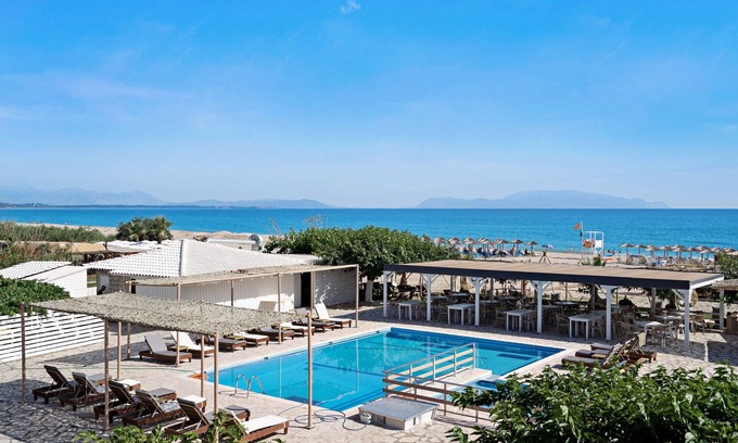 Pidima Kyras Apartamento | Estudio 'Iguana 5' con vistas al mar, Wi-Fi y aire acondicionado