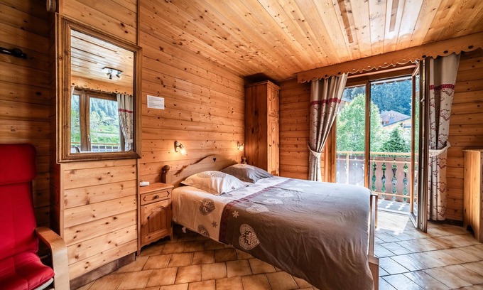 Chatel Apartamento | Apartamento estudio 'La Flèchette - 2 Pers' con vistas a la montaña, balcón y Wi-Fi