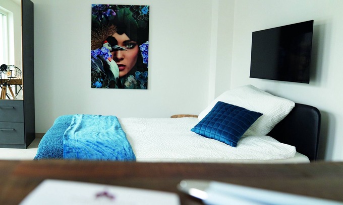 Dormagen Apartamento | Studio apartment no. 12 on the 2nd floor left (street side, roof terrace)