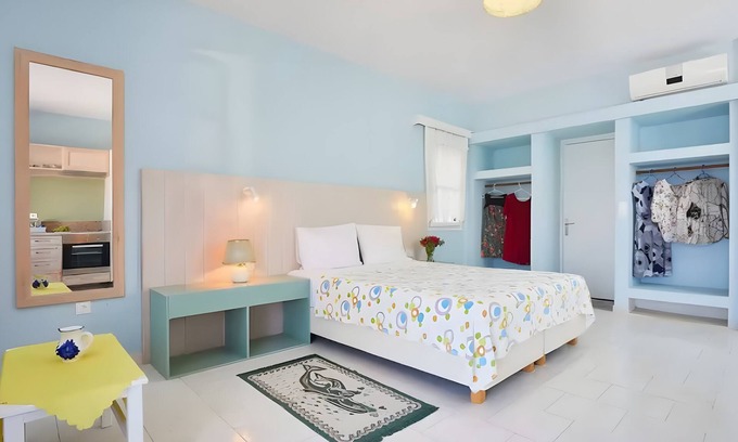 Diafani Apartamento | Apartamento estudio 'Triple No 2' con vistas al mar, Wi-Fi y aire acondicionado.