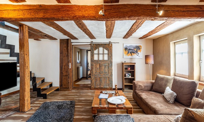 Gross-Umstadt Apartamento | Apartamento estudio con balcón y Wi-Fi