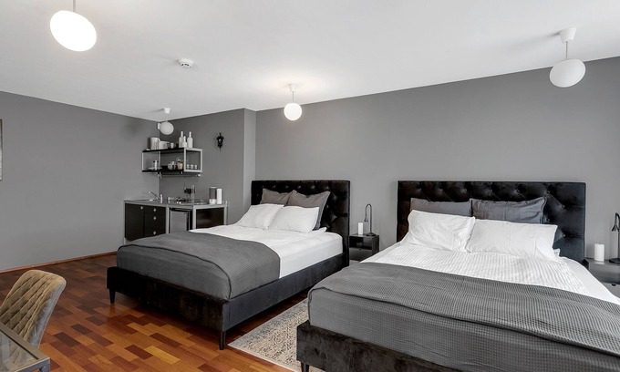 Grafarvogur Casa | Studio Apartment with Ocean View