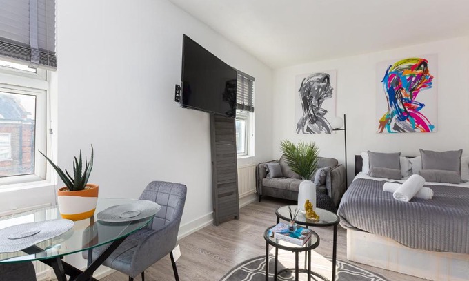 Harrow Road Apartamento | Studio Apt, 8 Min Walk From Tube 3