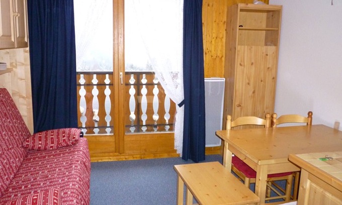 Station de Drouzin le Mont Apartamento | Estudio a pie de telecabina con balcón