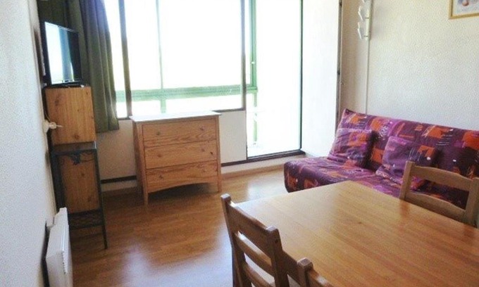 Arette Apartamento | Studio au pied des pistes avec parking et casier à skis, Arette - FR-1-602-9