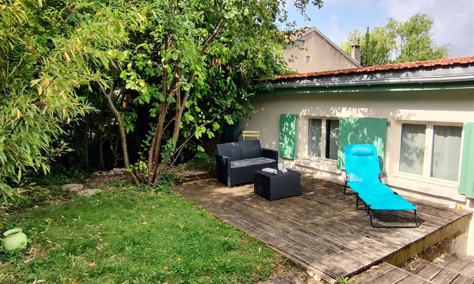 Cachan Apartamento | Studio Avec Terrasse et Jardin Privatif de 52m²