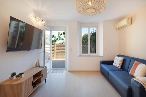 Plaine de la Brague Apartamento | Studio avec Terrasse et piscine