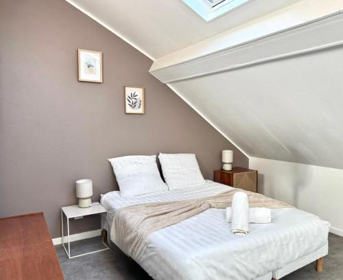 Meaux Apartamento | Studio B7 - Centre-Ville Meaux - Proche Disneyland