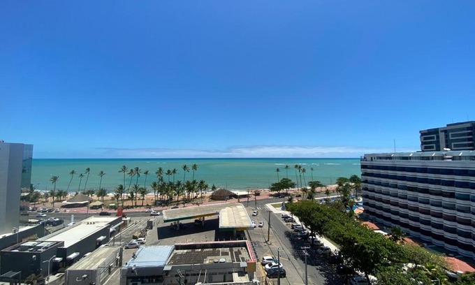 Jatiuca Apartamento | Studio Beira Mar Piscina Cobertura Localização perfeita Jatiúca