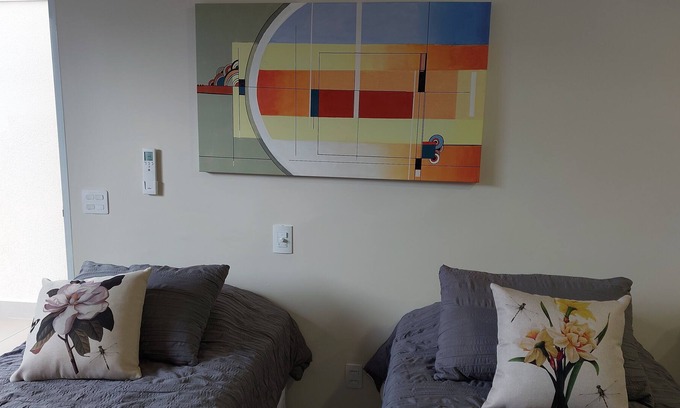 Campinas Apartamento | Studio Bena - Comfortable and practical for couples, with gourmet area