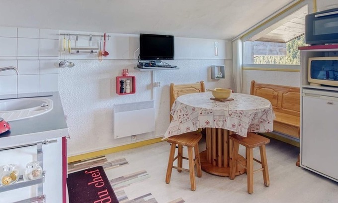Station de Drouzin le Mont Apartamento | Estudio Le Biot, estudio, 2 personas