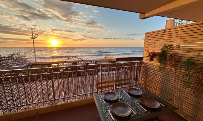 Moriani-Plage Apartamento | Studio bord de mer