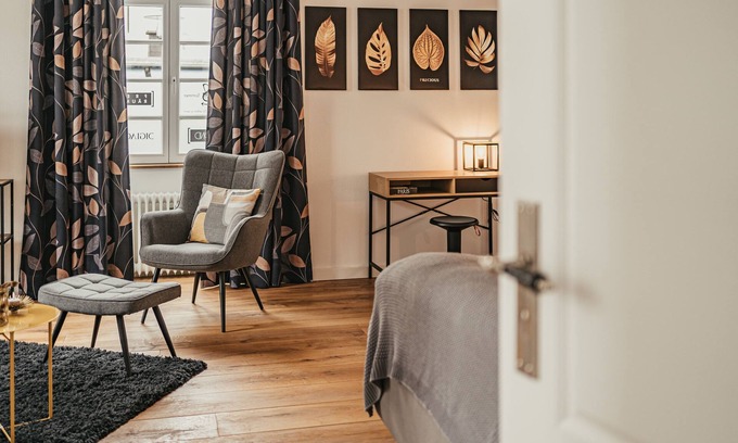 Arnsberg Apartamento | Estudio-Negocios-Baño Privado-Vista a la Ciudad-Business Apartment
