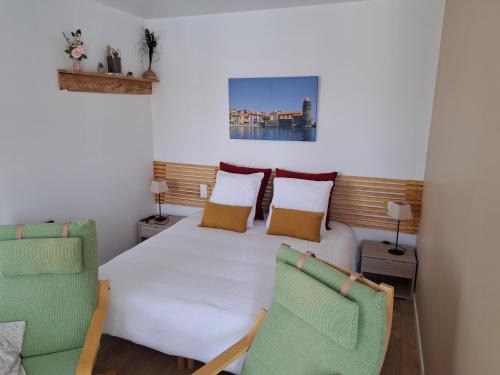 Maureillas-Las-Illas Apartamento | Studio côté jardin