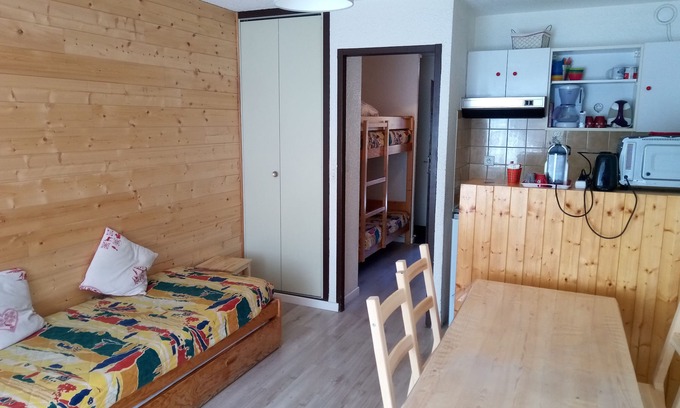 Pralognan-la-Vanoise Apartamento | Studio cabin in the center of the resort