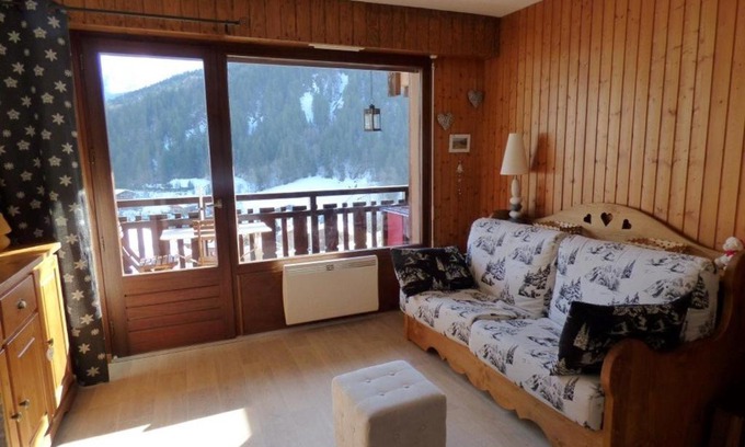 Le Grand-Bornand Apartamento | Studio + Cabine 27m² Sud - 4 pers, Grand Bornand, balcon, proche commerces et pistes - FR-1-458-120