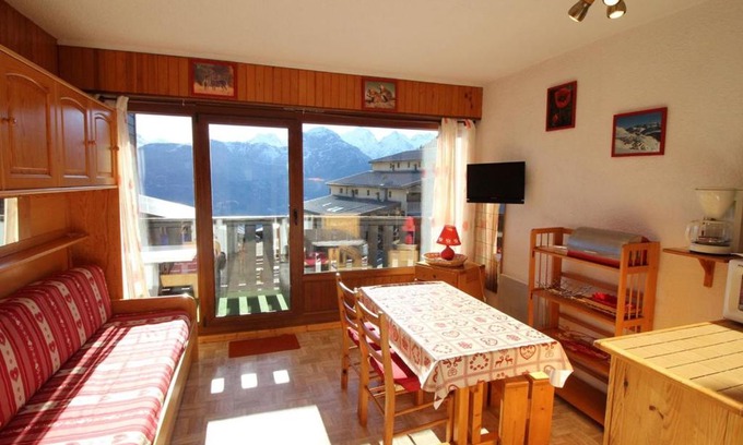 Auris Apartamento | Studio cabine 4 pers, pied des pistes, vue sud - FR-1-297-275