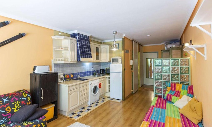 Eaux-Bonnes Apartamento | Studio cabine 4 personnes, proche des pistes à Gourette - FR-1-400-65