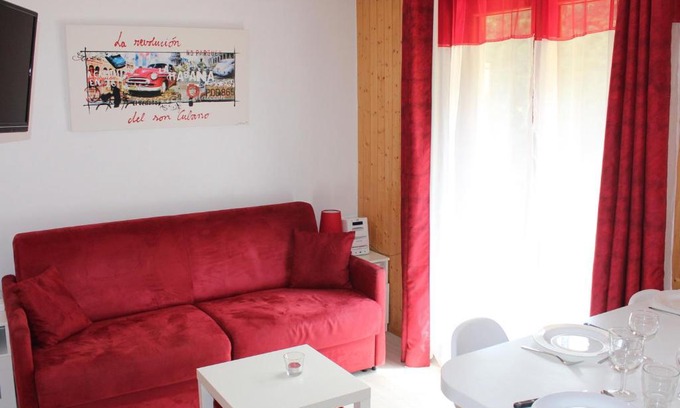 Valloire Apartamento | Studio cabine 4 personnes, Valloire - Balcon, parking, à 200m des remontées et commerces - FR-1-263-3